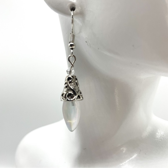 Boho festival vintage style dangle earrings - Picture 2 of 6